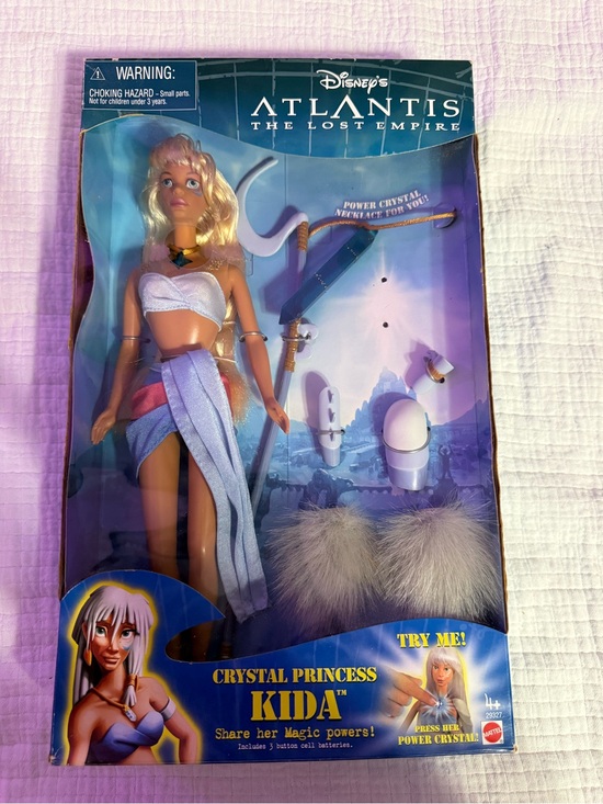 Disney Other - Disney Atlantis Crystal Princess Kida doll w/light up necklace 29327 Rare NRFB